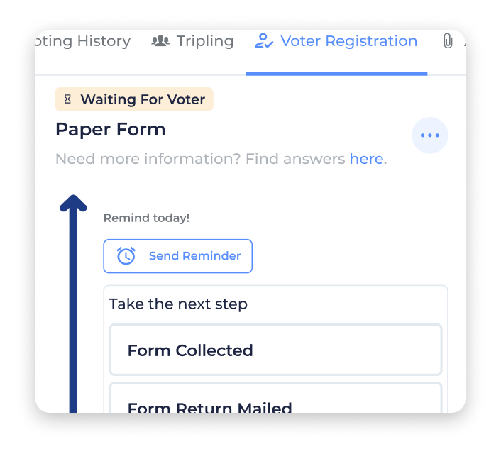 Reach Voter Reg Tab