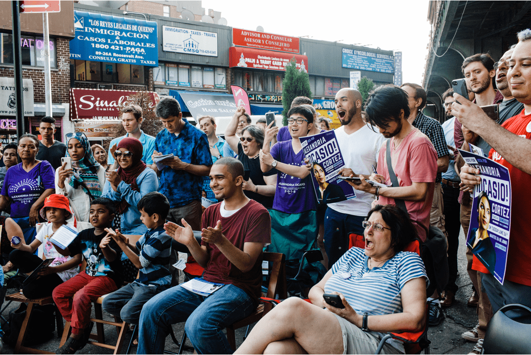 Ocasio Crowd