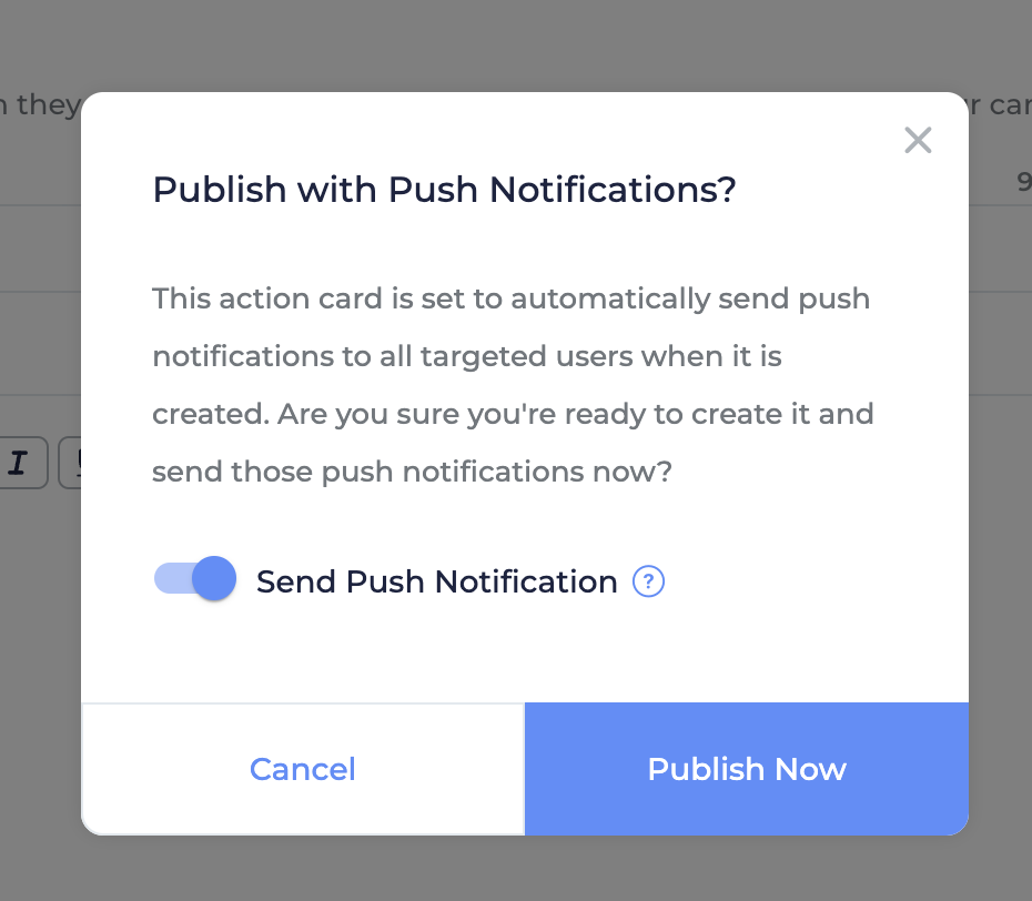 Action Cards | Reach