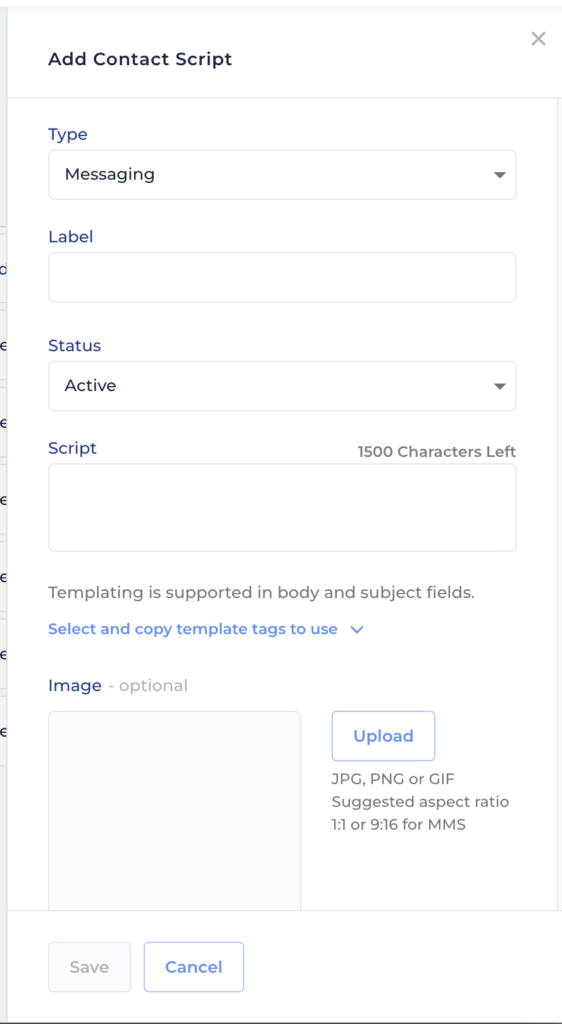 Contact Scripts | Reach